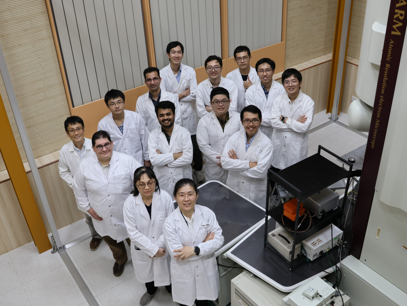 Liang Jie Wong Group @ Nanyang Technological University, Singapore. Photo taken in the courtyard of the NTU School of Art, Design and Media