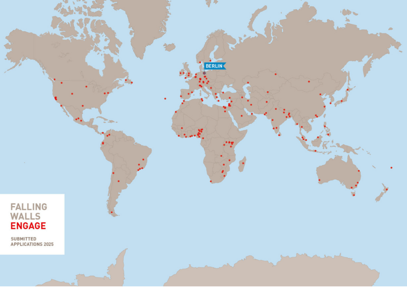 Falling Walls Engage World Map