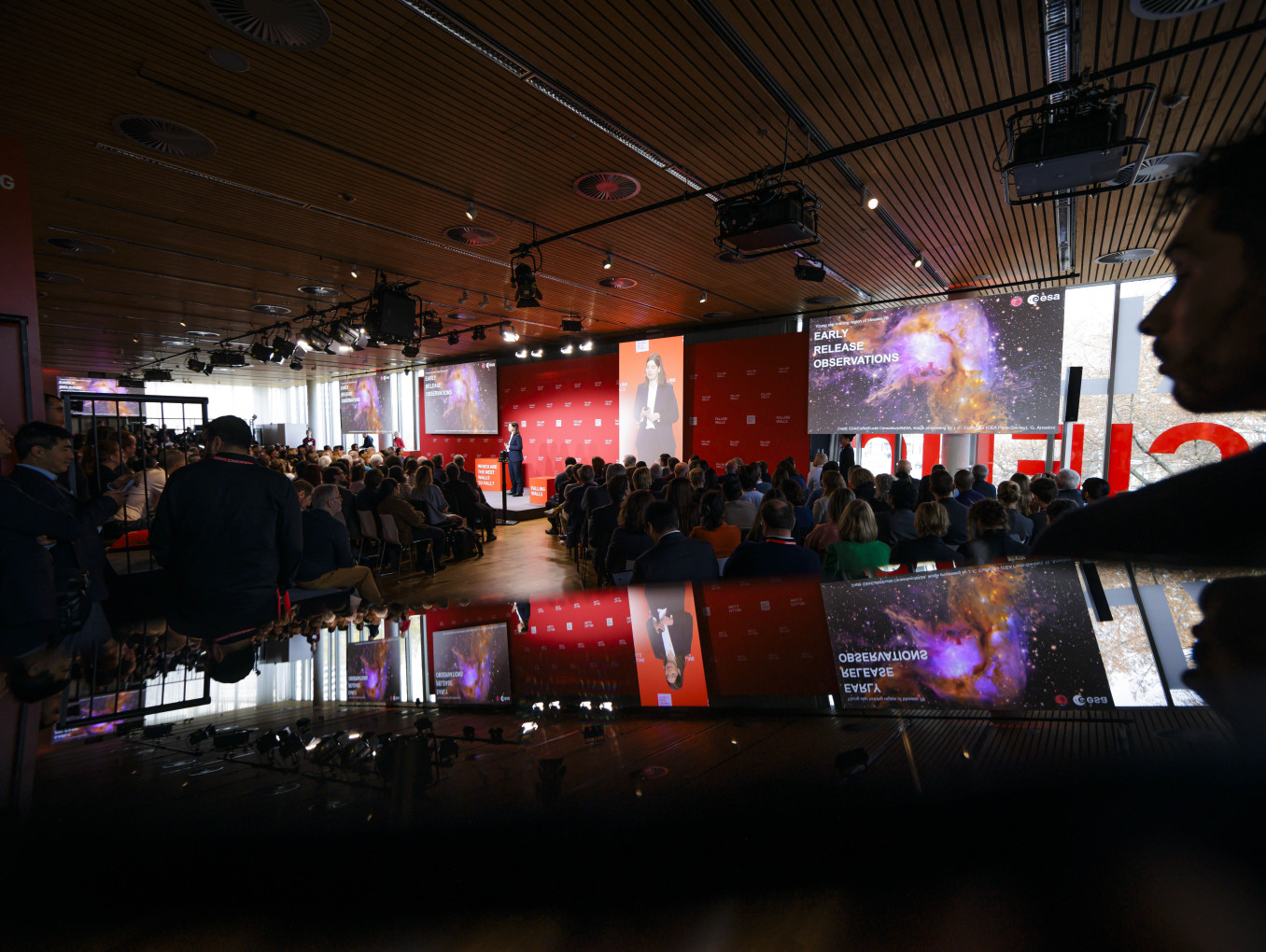 Science Breakthrough Valeria Pettorino on stage at Falling Walls Science Summit 2024