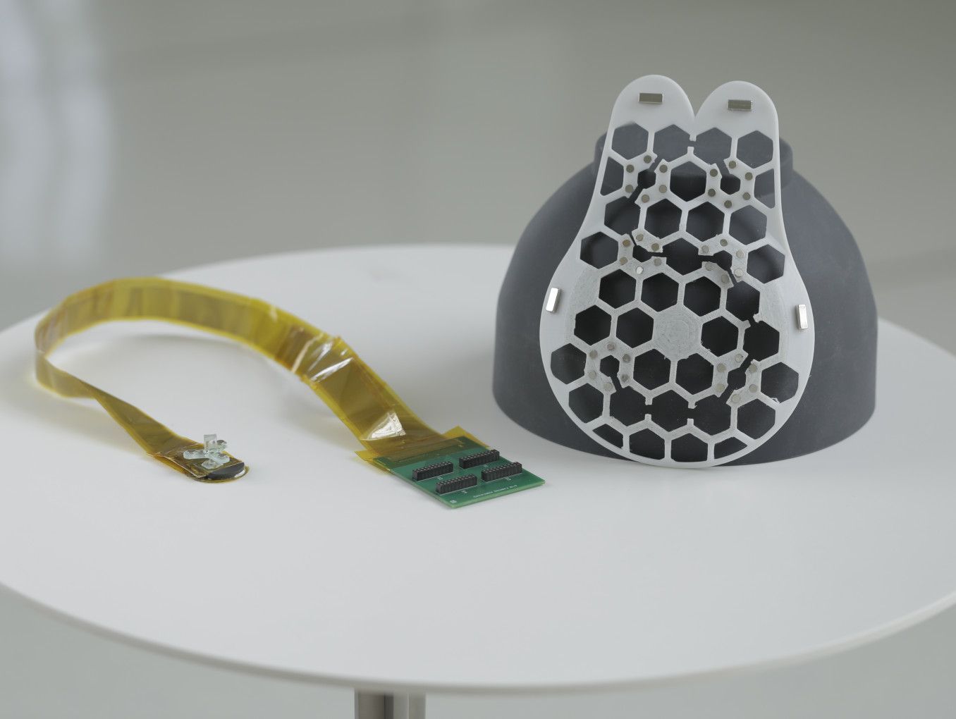 components of honeycomb ultrasound breast patch