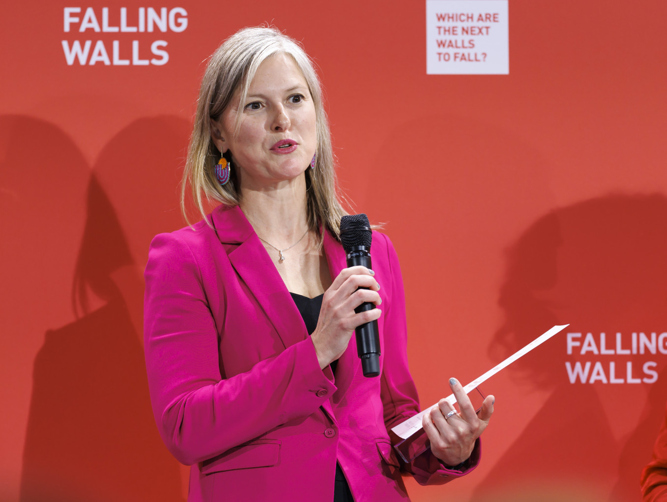 Colette Wabnitz at the Falling Walls Science Summit 