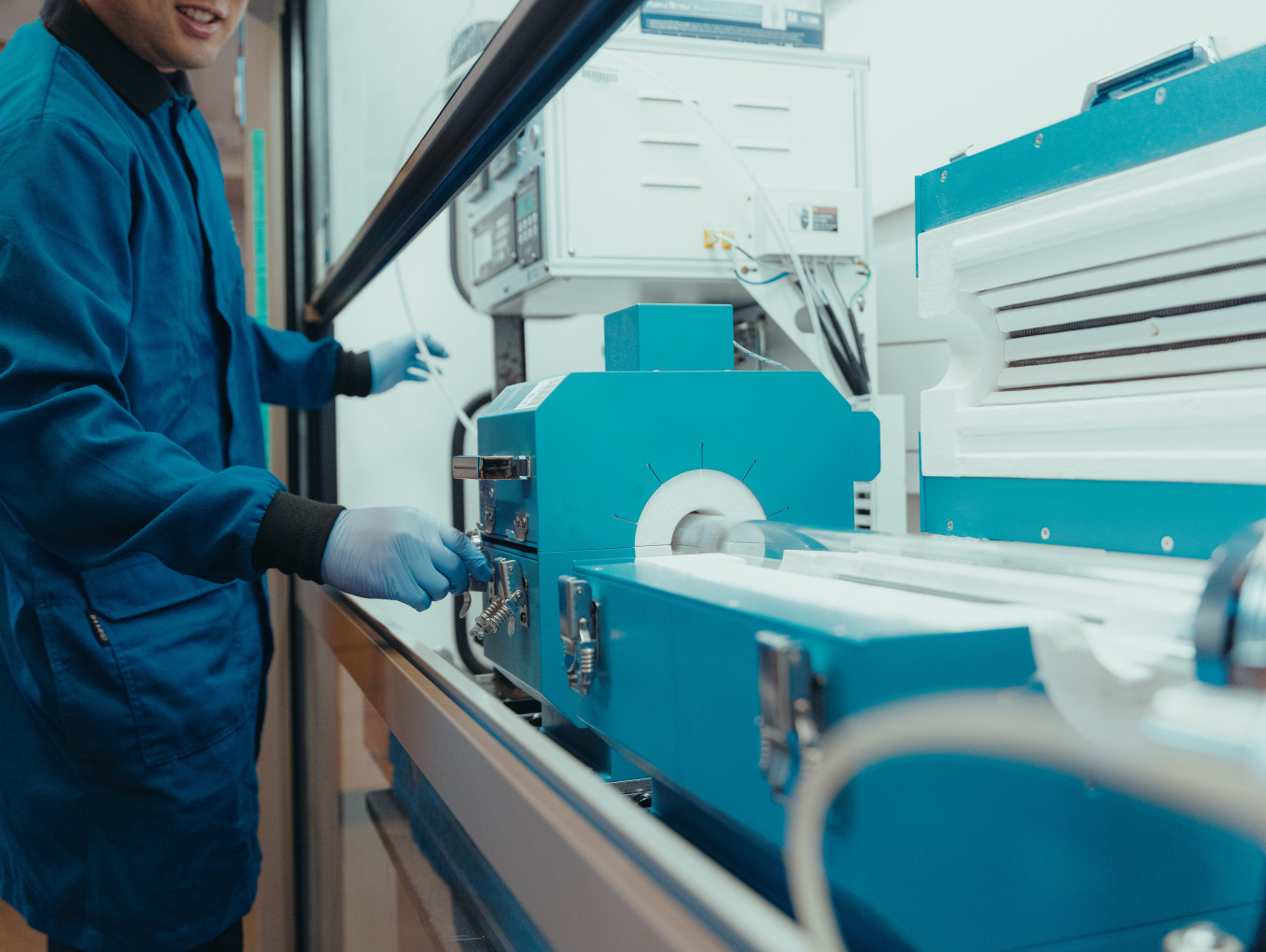 Photo of Yu Huang's Lab