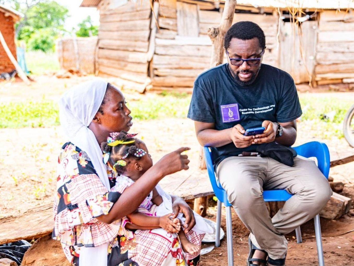 Nyarko's field research working with smallholder farmers in Africa