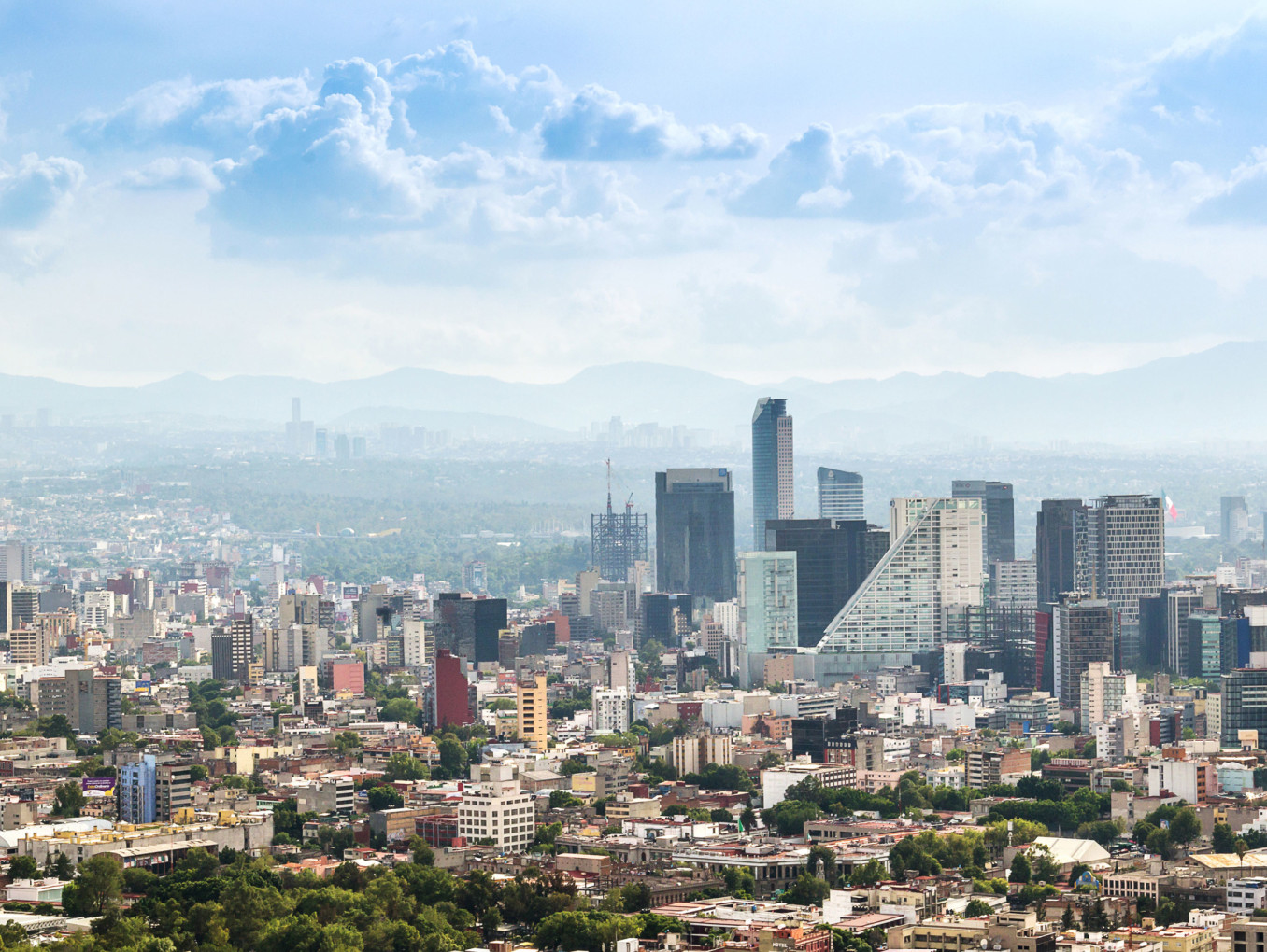 View on Mexico City