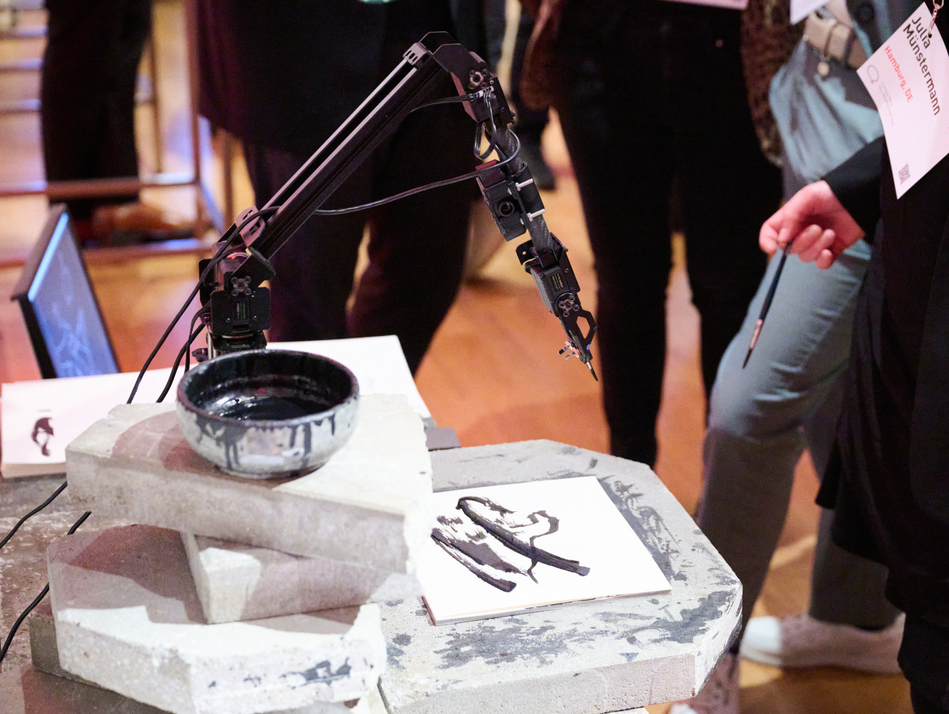 Painting with AI | Ai Night at Science Summit 2024