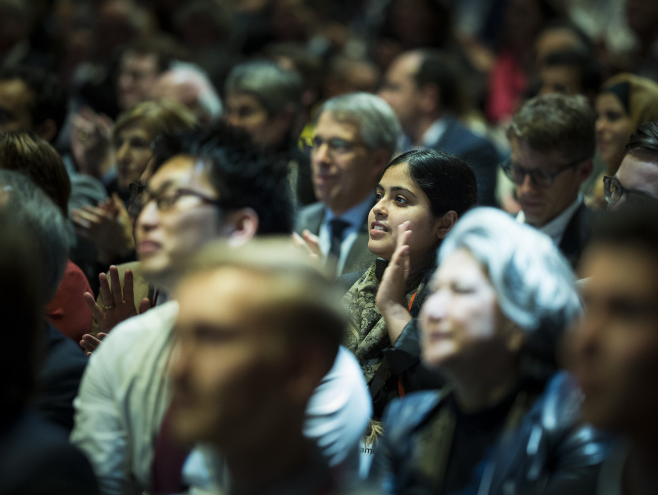 Audience at Falling Walls Conference