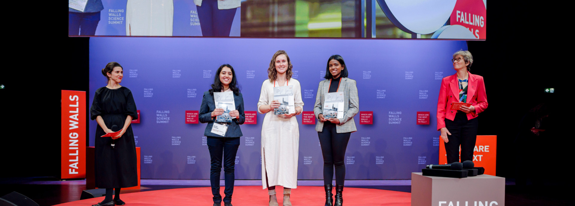 Falling Walls Lab Winners & Science Breakthrough on stage at Science Summit 2022