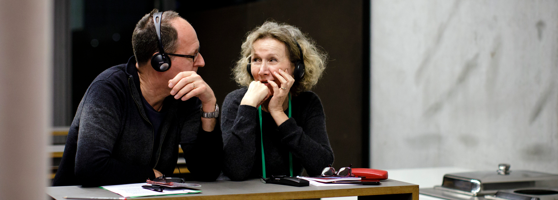 Two journalists at Falling Walls Science Summit 2018