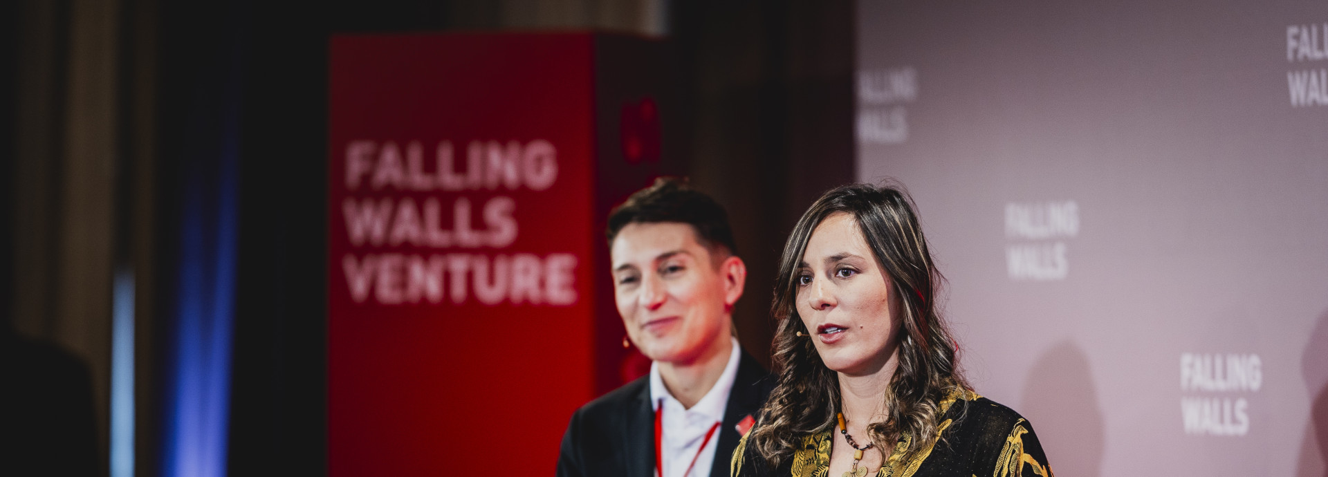 Falling Walls Venture Pitch on Stage at Science Summit 2023