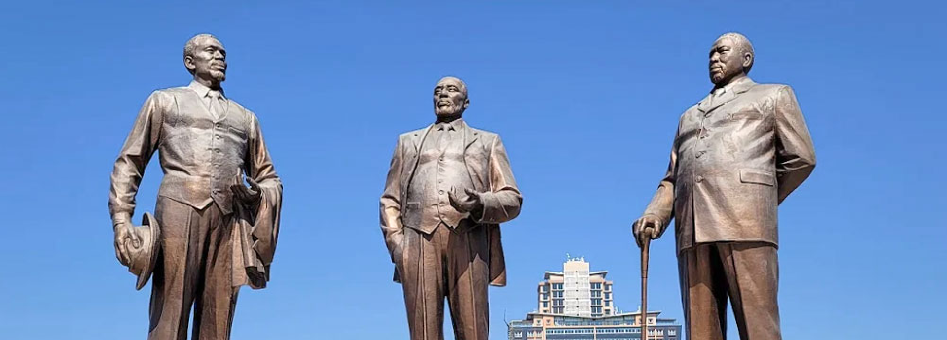 the Three Dikgosi Monument