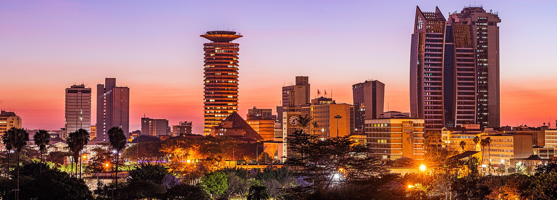 Nairobi Kenya skyline