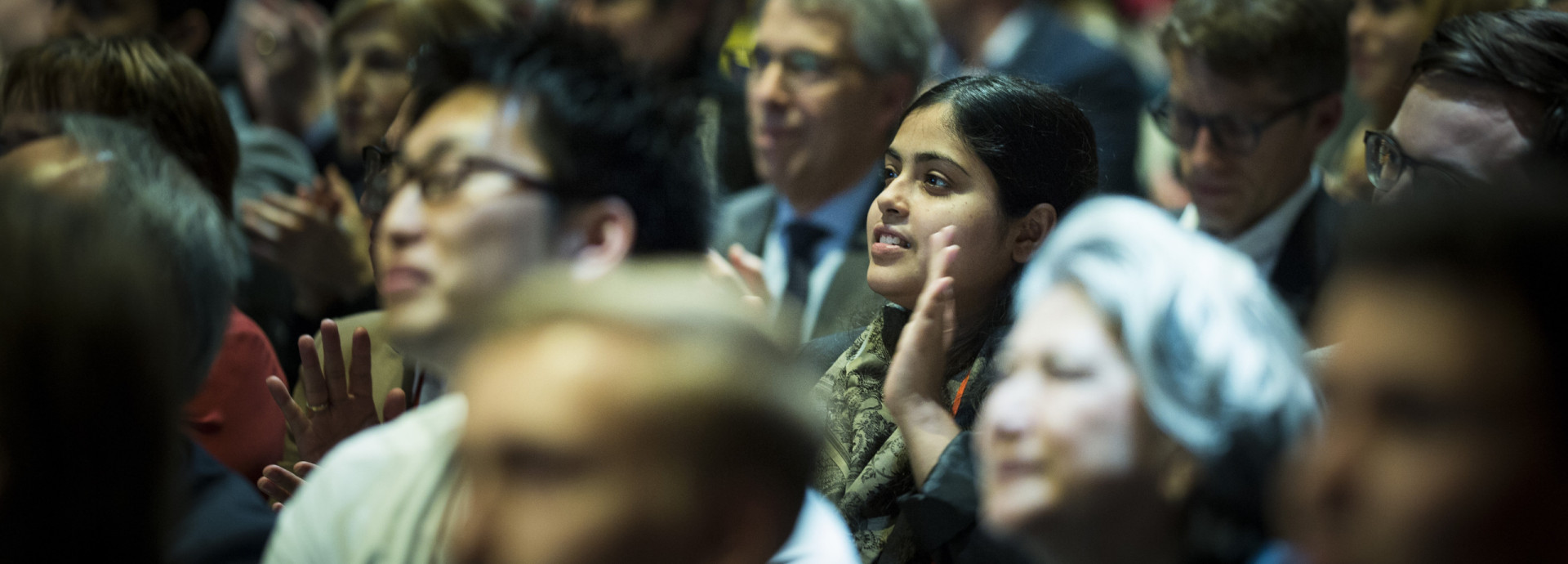 Audience at Falling Walls Conference