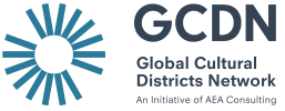 Logo of Global Cultural Districts Network 