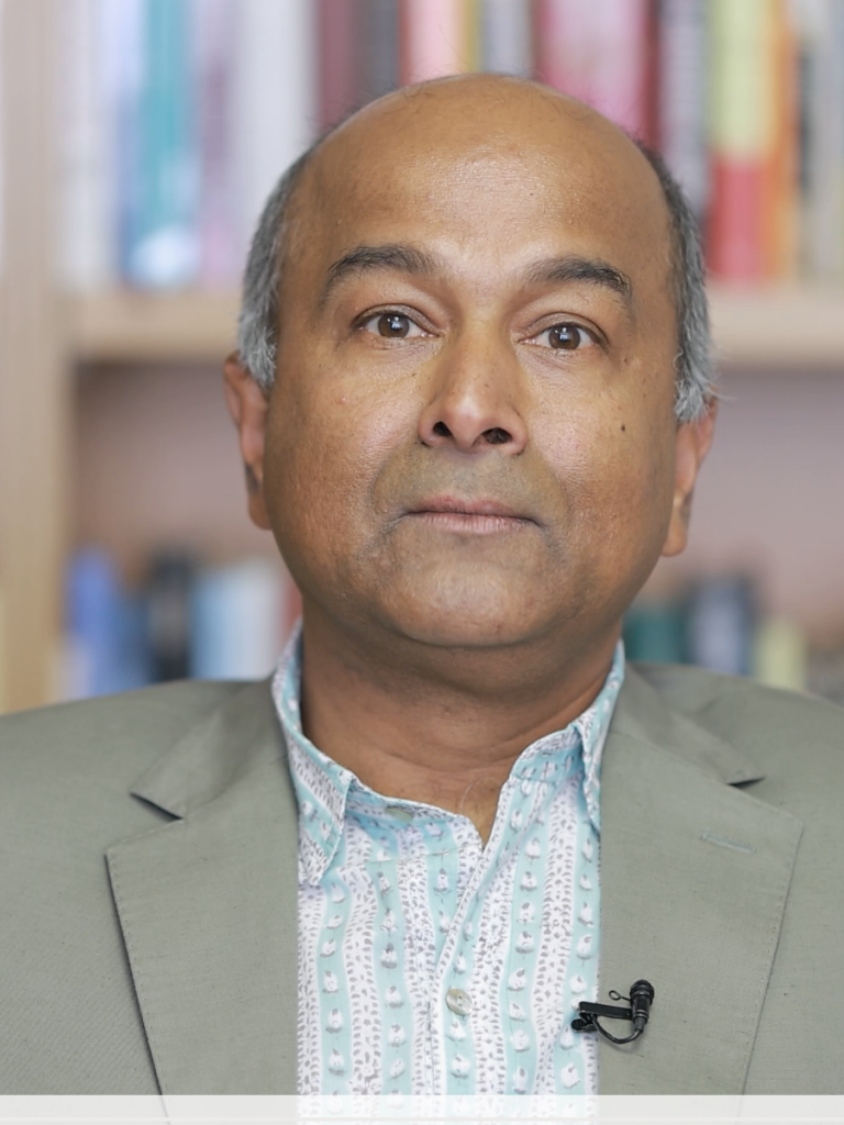 Portrait of Dilip Menon