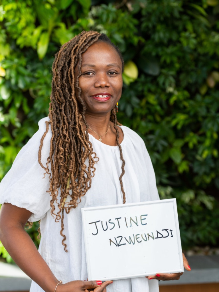 Portrait of Justine Germo Nzweundji