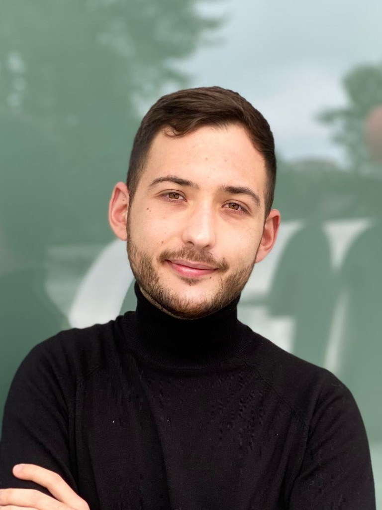 Person auf Bild