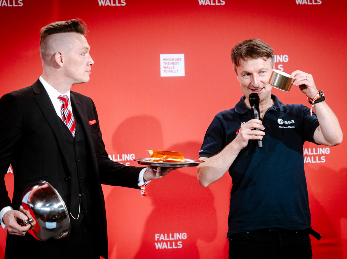 Astronaut Matthias Maurer at the Science Summit 2025