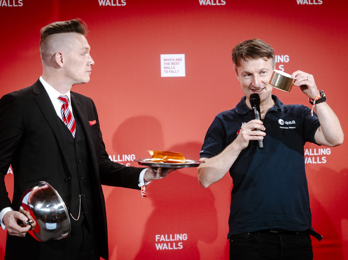 Astronaut Matthias Maurer at the Science Summit 2025