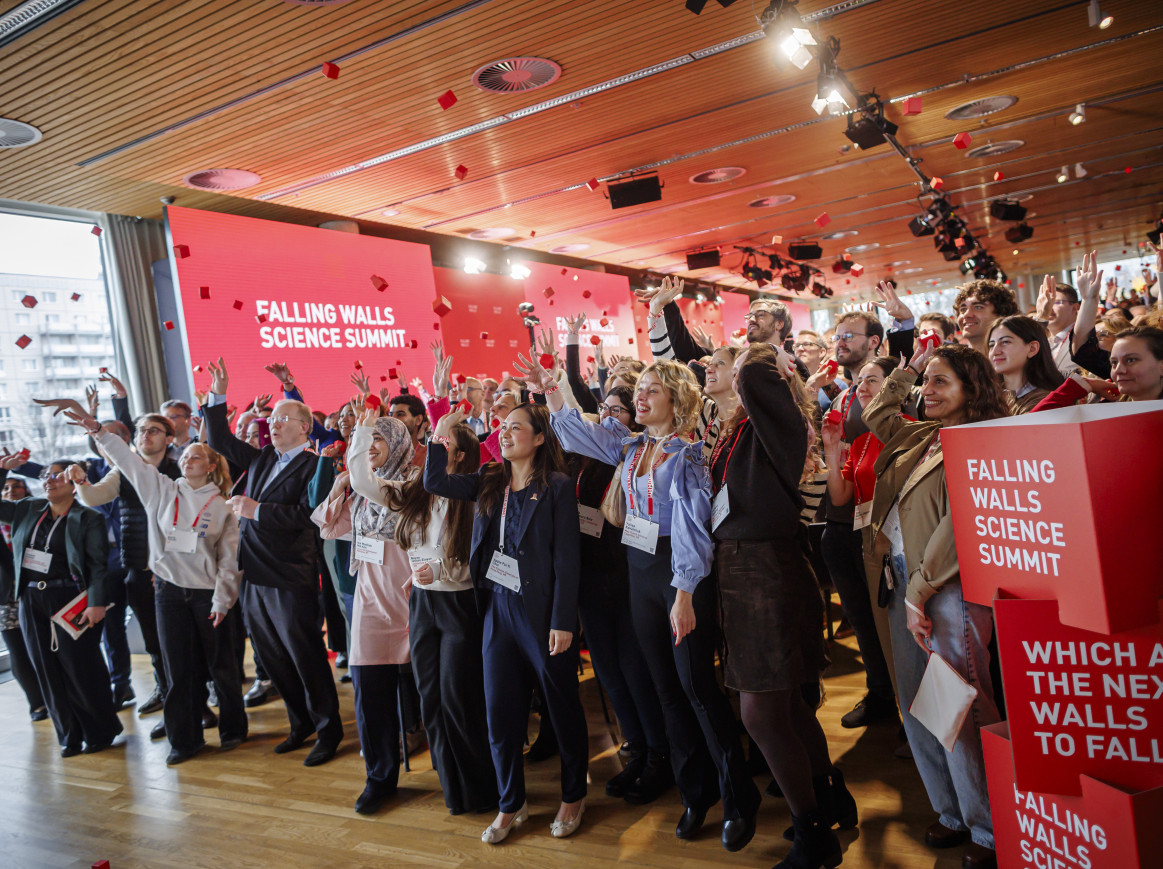 Attendee Group Photo at Falling Walls Science Summit 2025