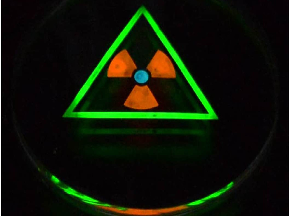 Multicolor luminescence from patterned perovskite nanocrystals under X-ray irradiation