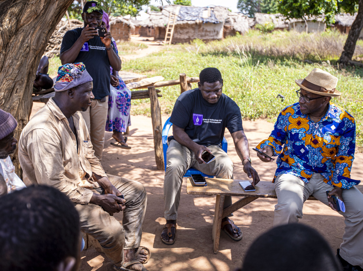 Nyarko's field research working with smallholder farmers in Africa
