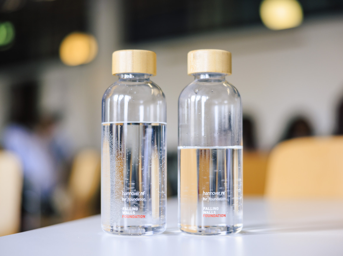 Water Bottles at Falling Walls Summer School 2023