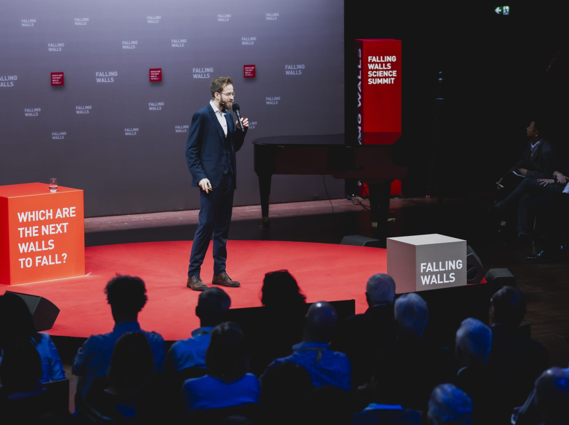 Libor Šmejkal at Falling Walls Science Summit 2023