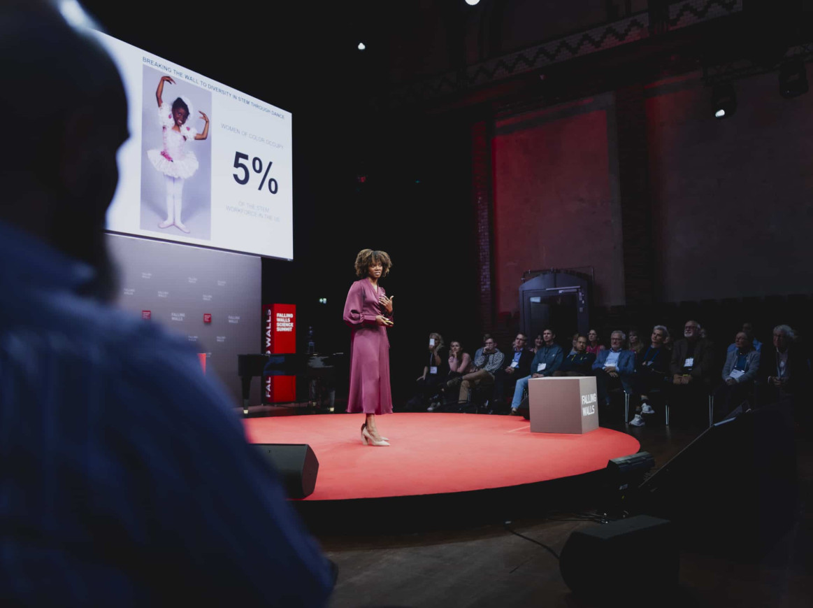 Yamilée Toussaint at Falling Walls Science Summit 2023