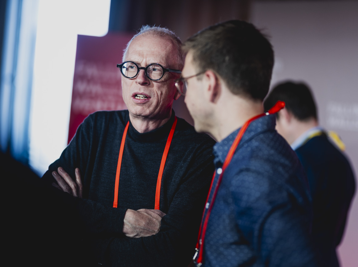 Falling Walls Venture Winners chatting at Science Summit 2023