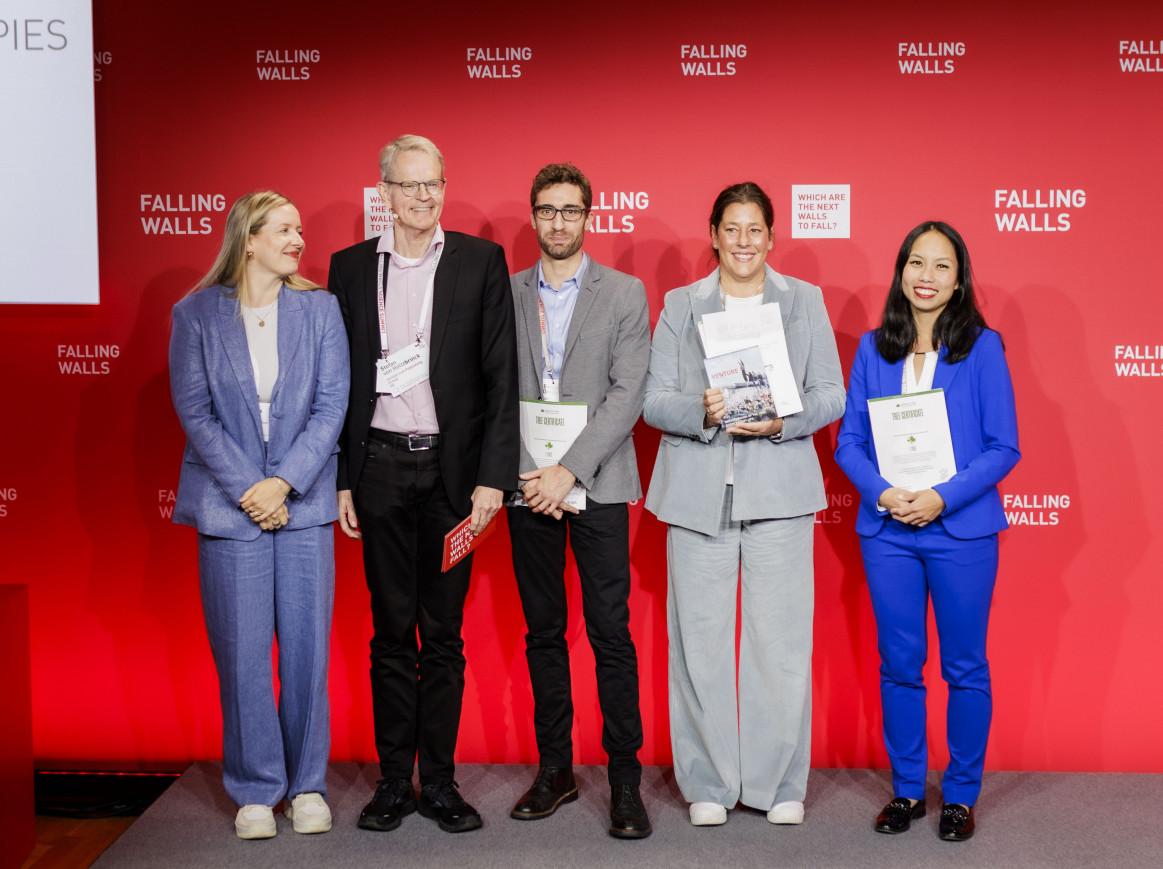 Falling Walls Venture Science Breakthrough 2024 and Winners on stage on 7 November at Falling Walls Science Summit