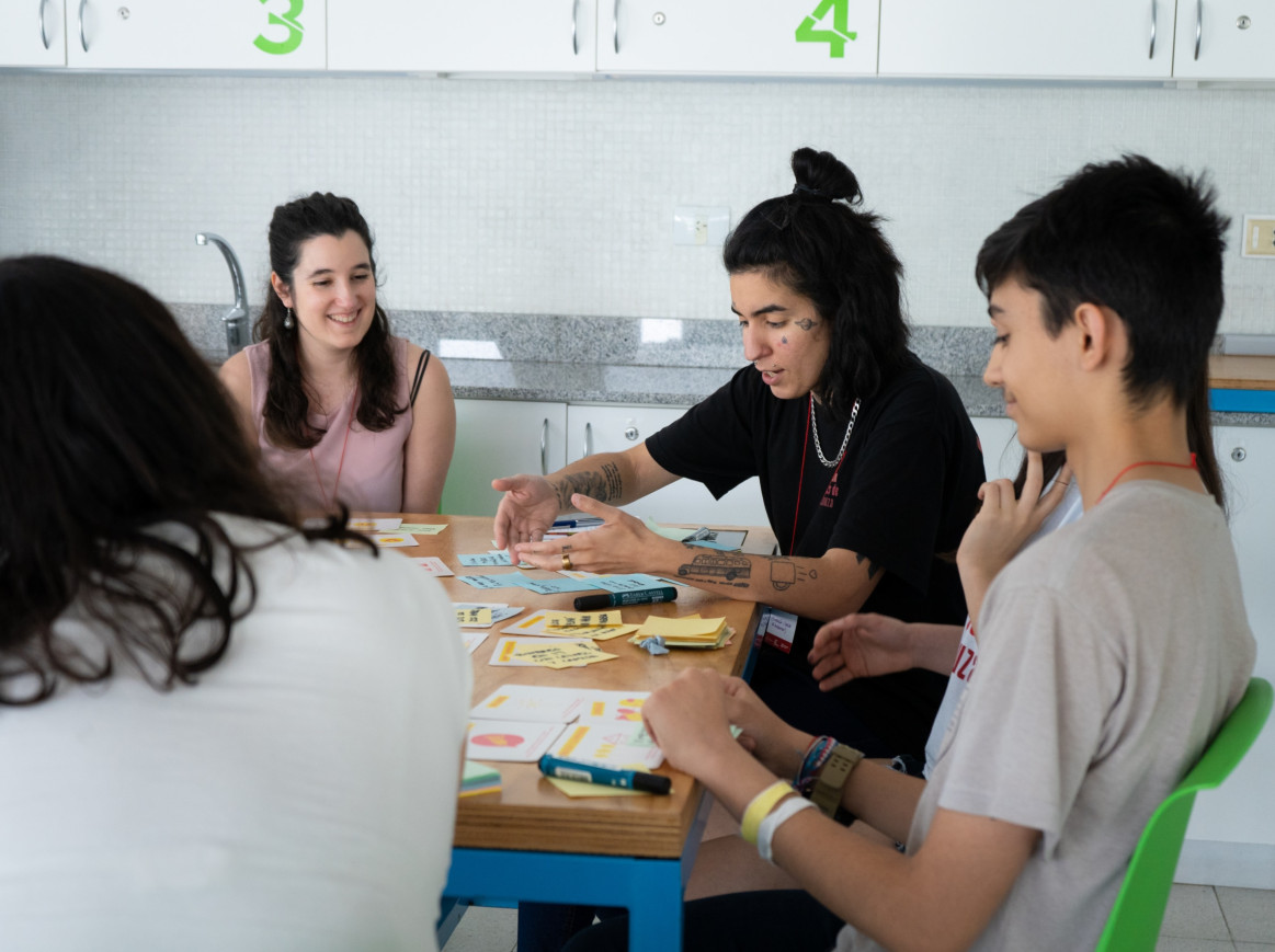 Discussion at the group workshop