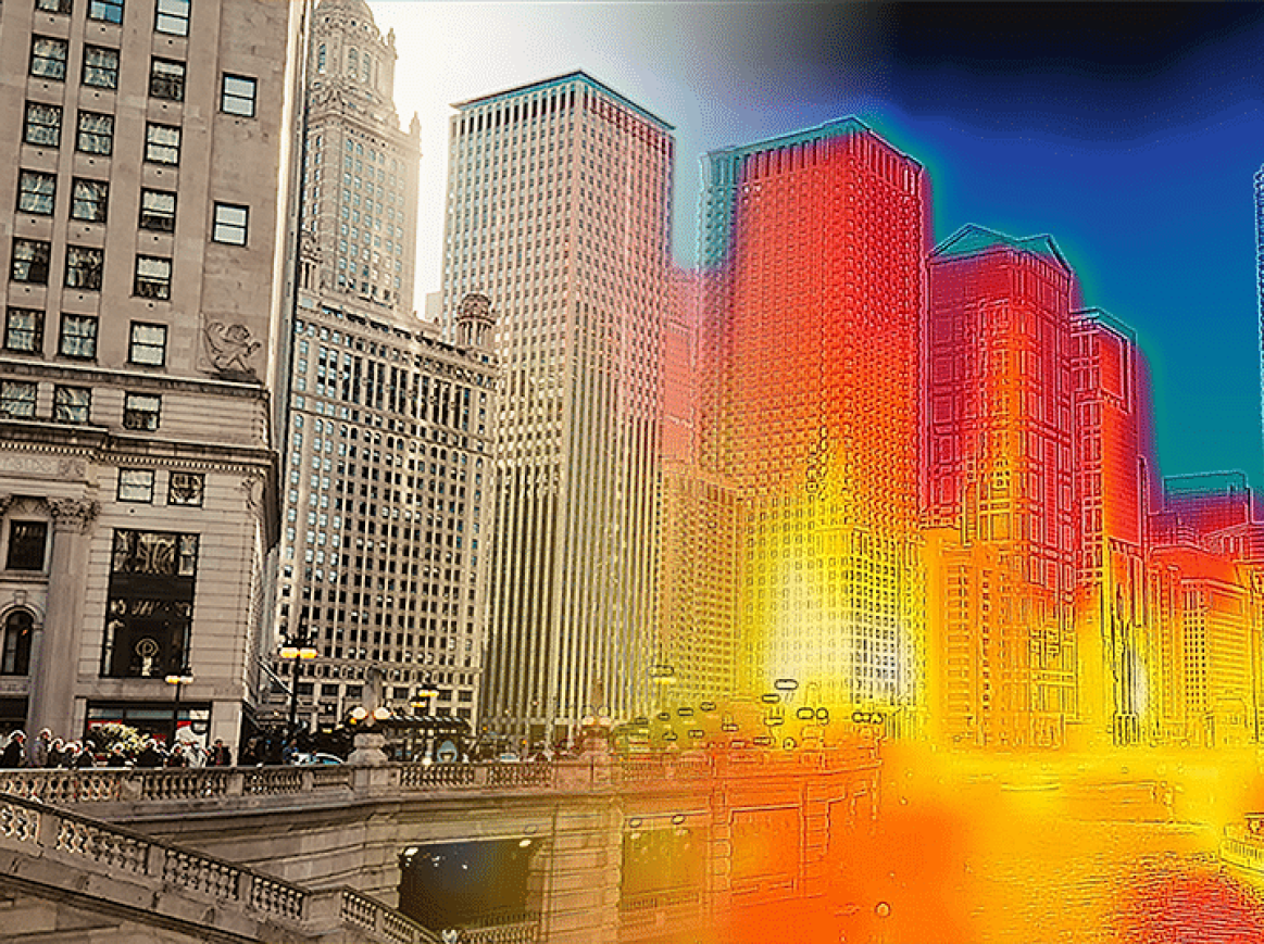 Radiative thermoregulation of buildings