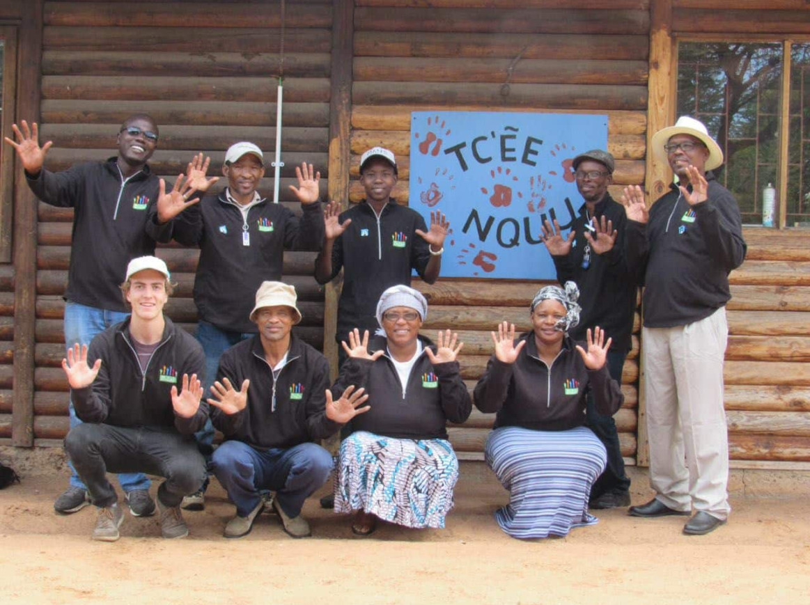 Group shot of the innovation center team