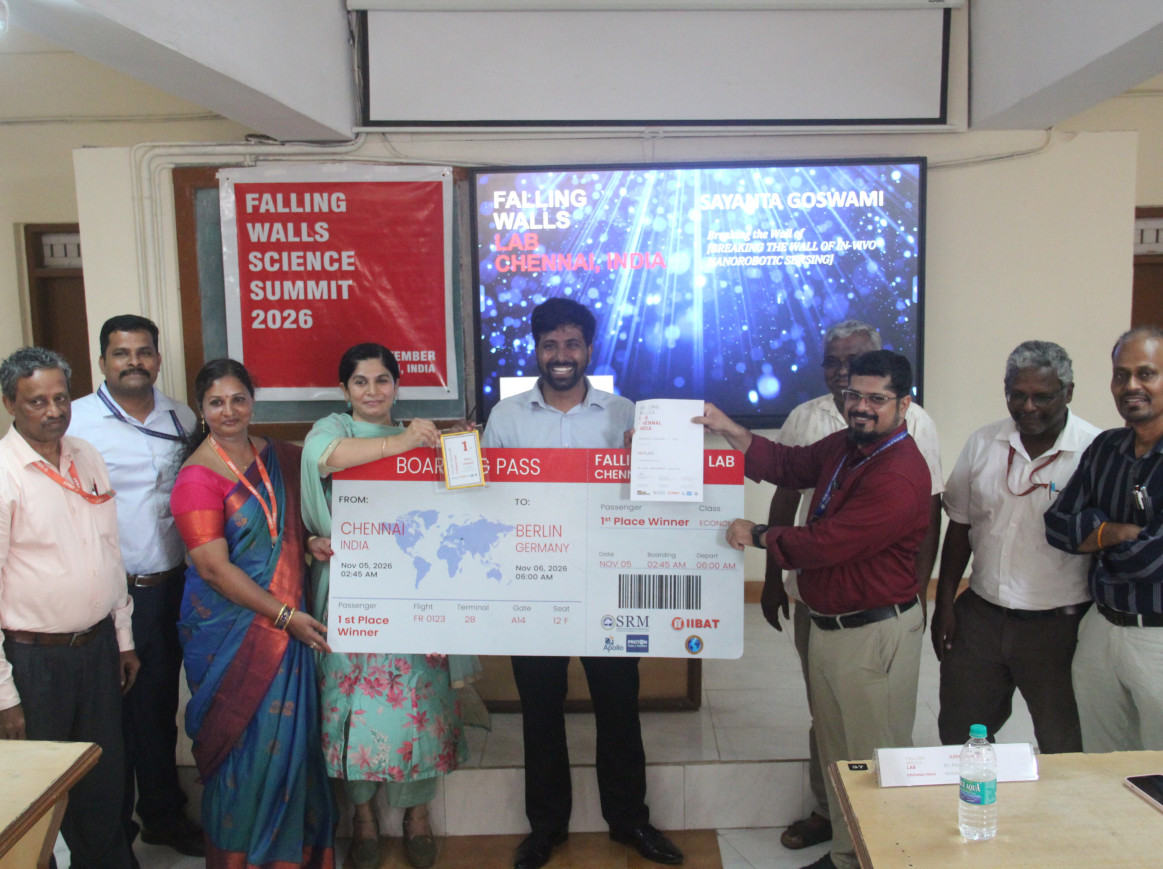 Falling Walls Lab Chennai, India