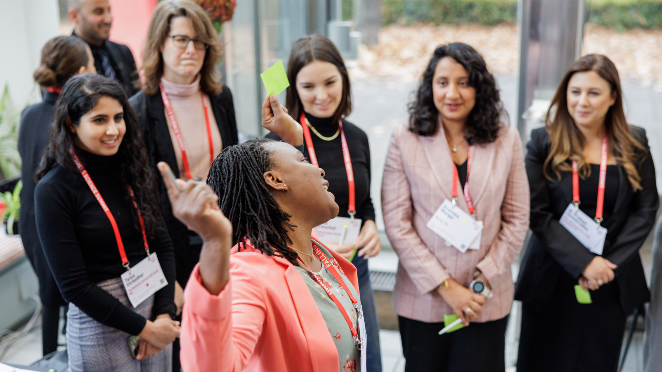 Women at International Fall Gathering 2024