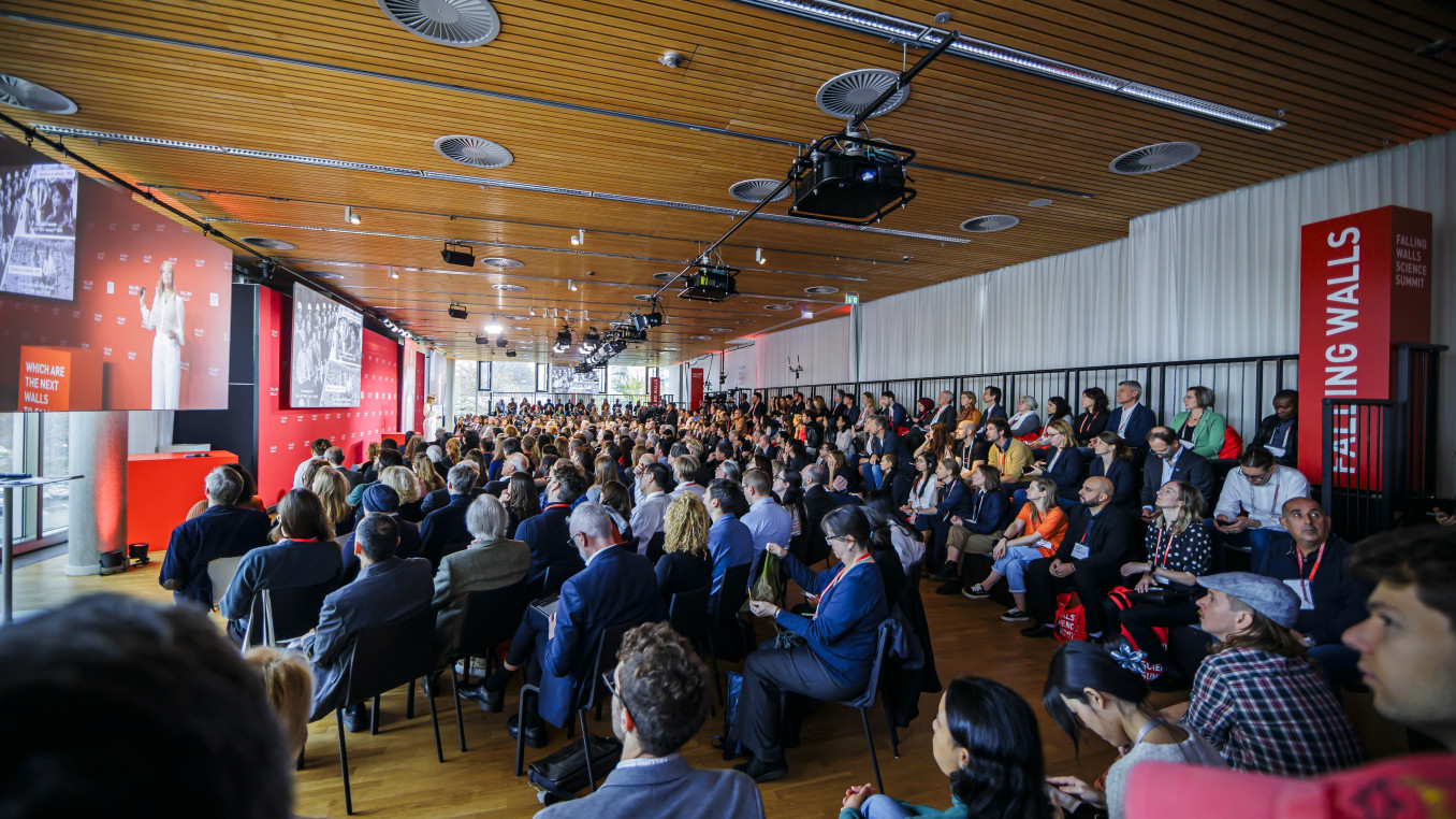 Audience at the Falling Walls Science Breakthrough Day