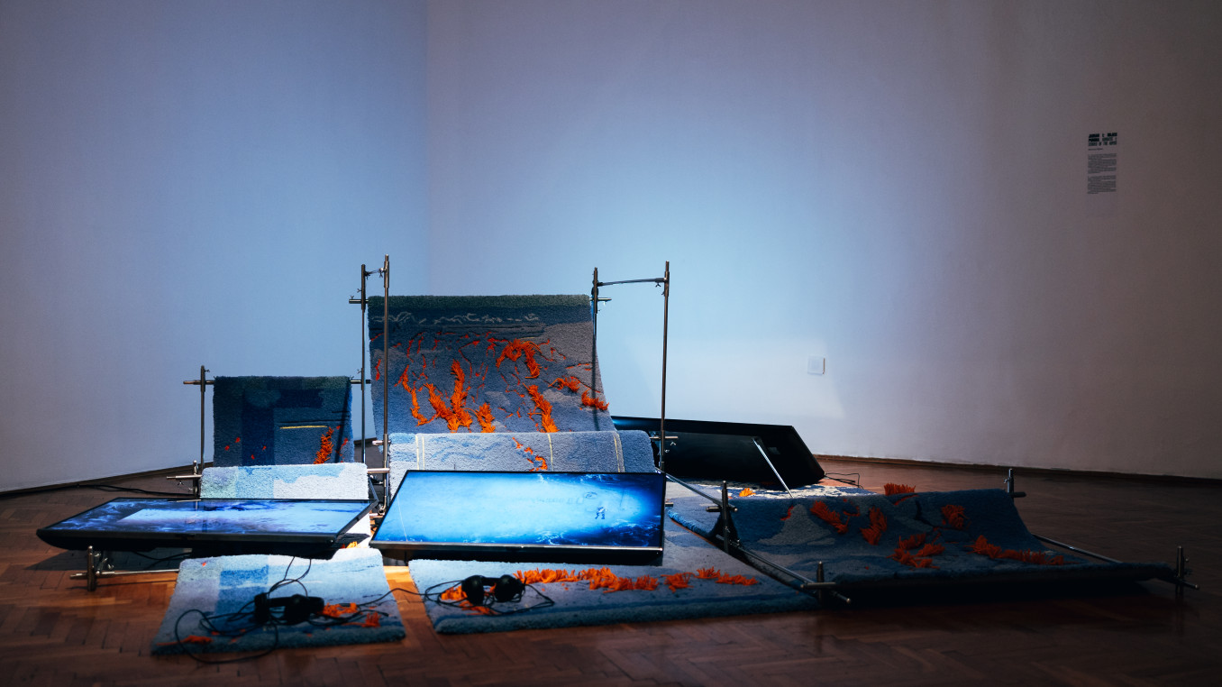 Artwork from Robertina Šebjanič, Echoes of the Abyss 