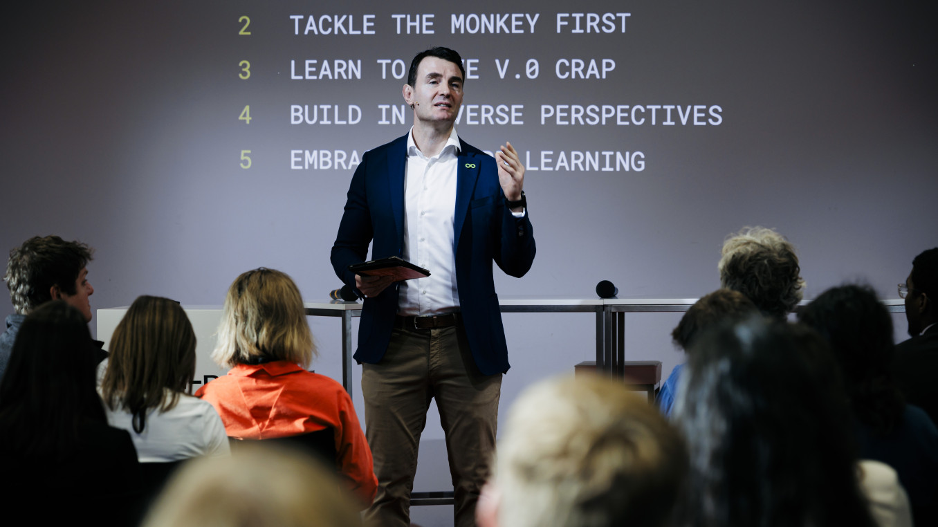 McCullen, the Moderator of Sciencepreneurs Forum 2023