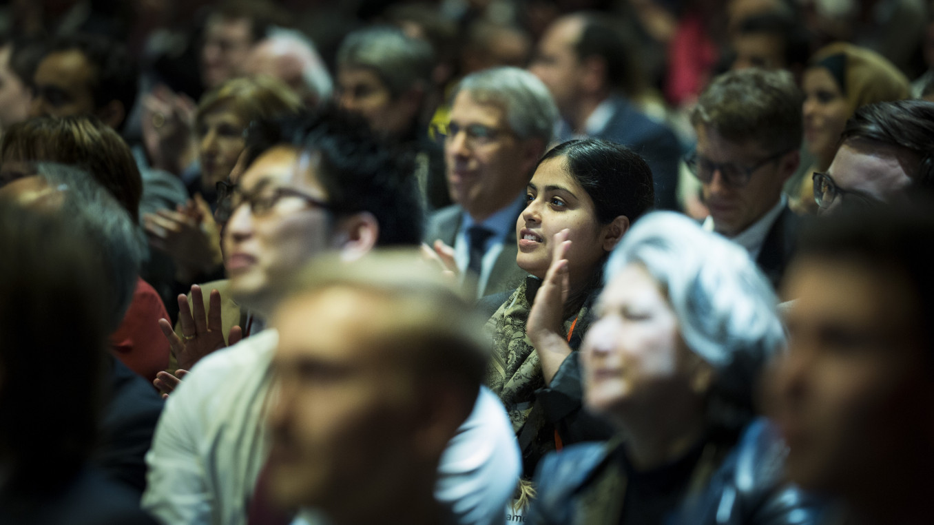 audience at falling walls science summit