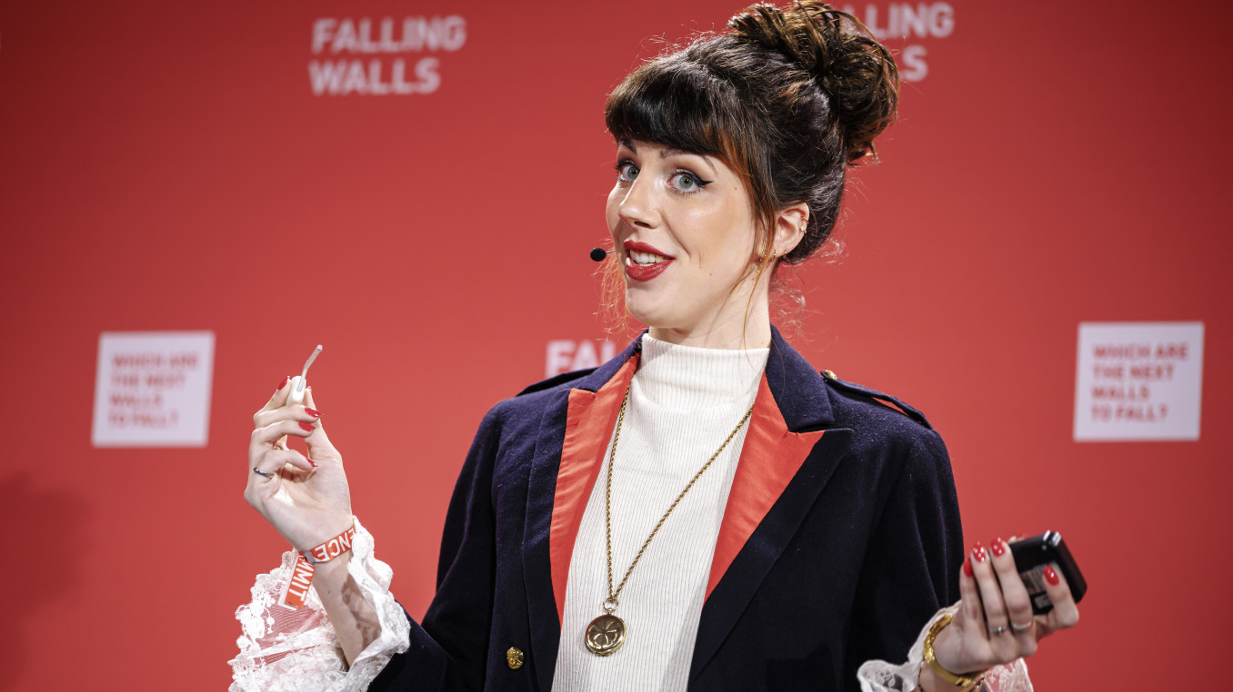 Annika Benson at Falling Walls Science Summit 