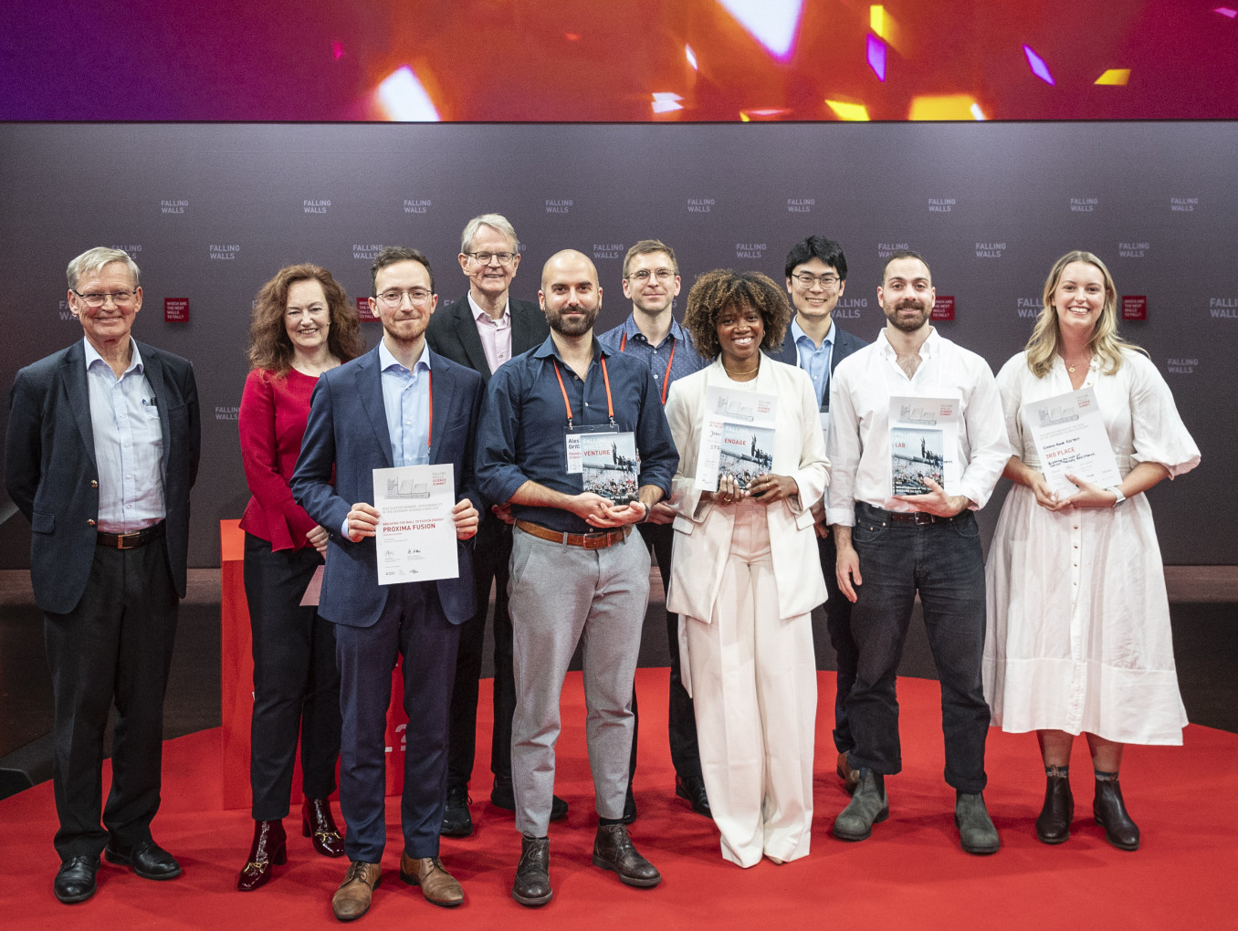 All Science Breakthroughs of the Year 2023 in the Pitch categories in stage